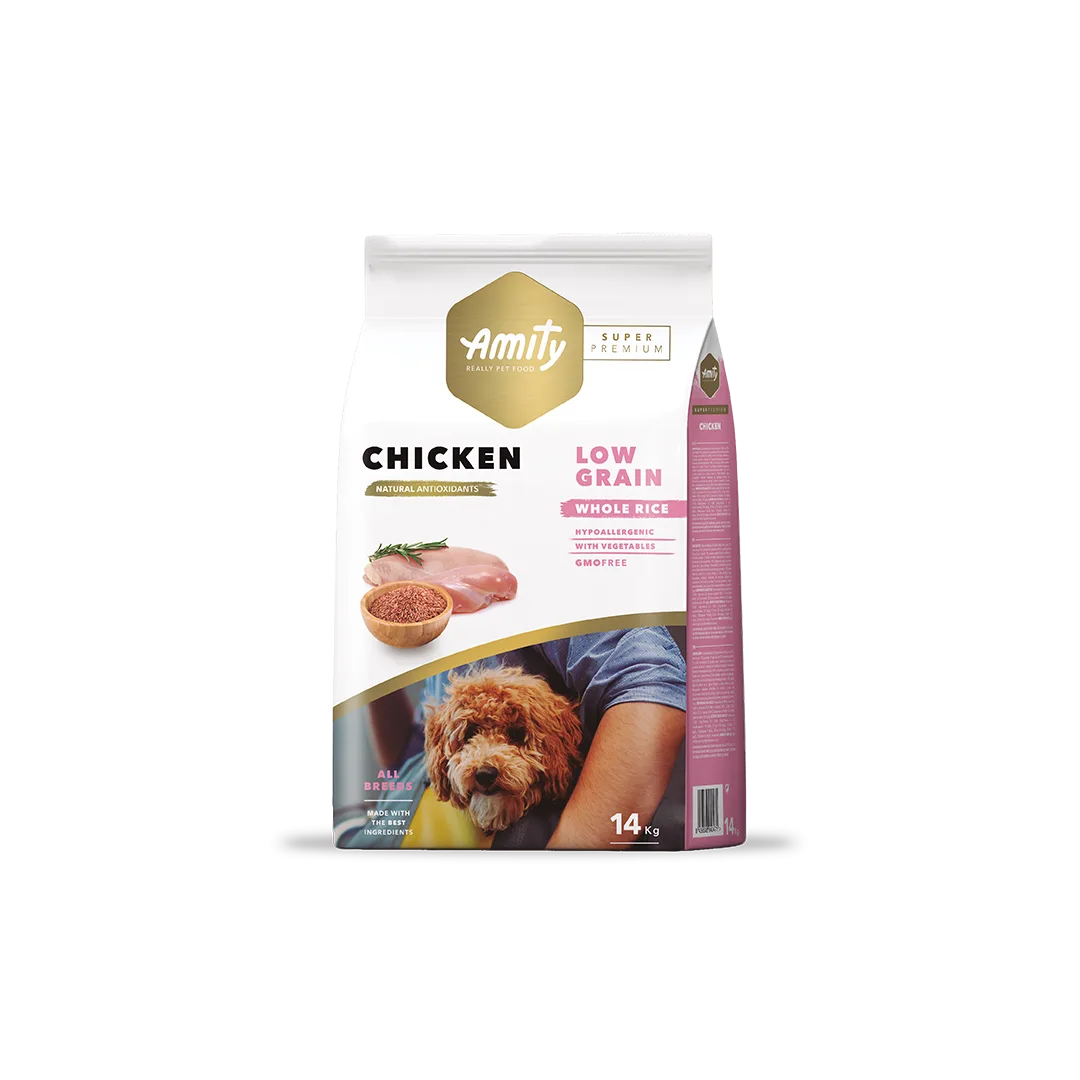 Amity Perro Adulto Pollo 14KG