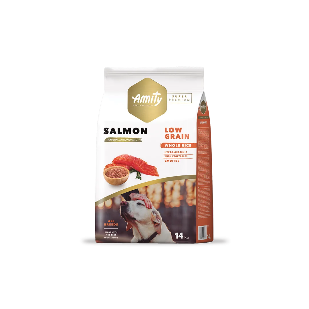 Amity Perro Adulto Salmón 14KG