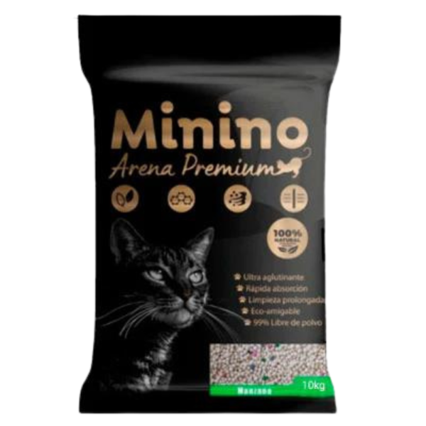 Arena Minino Manzana 10KG