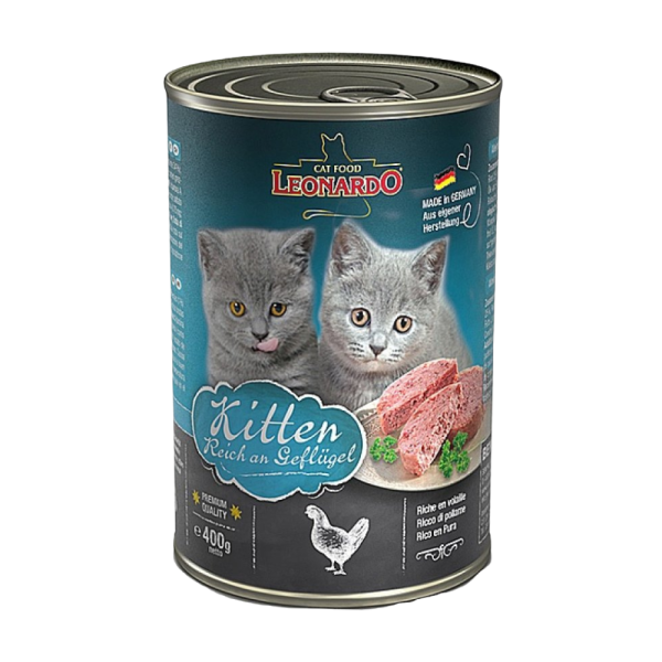 Leonardo Lata Quality Kitten 400 gr