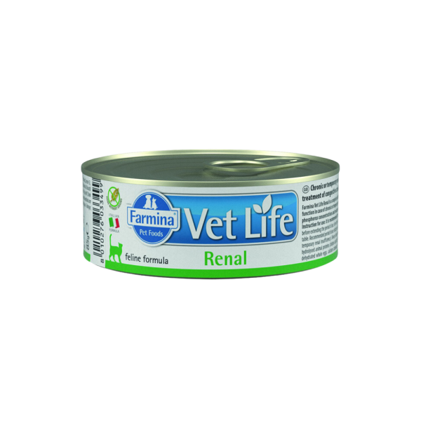 Lata VetLife Gato Renal 85 gr