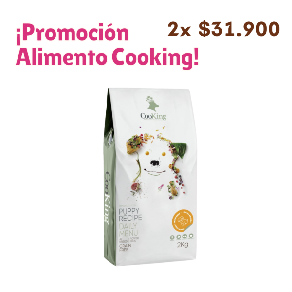 Cooking Dog Cachorros 2 KG