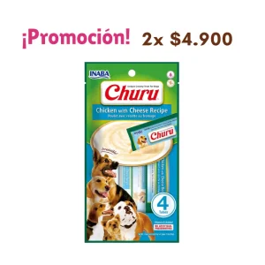 Churu Dog Pollo con Queso 56 GR