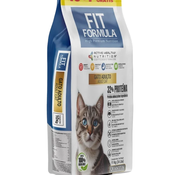 Fit Gato Adulto 10 KG + 1 KG de Regalo