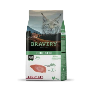 Bravery Gato Adulto Chicken/Pollo 7 KG