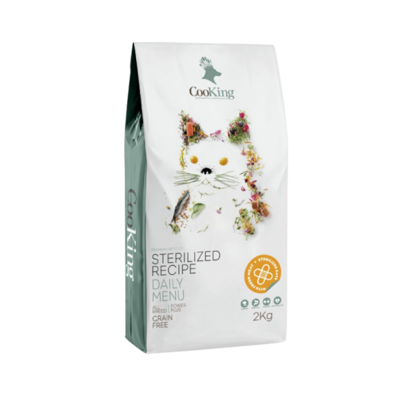 Cooking Gatos Adultos Esterilizados 8 KG