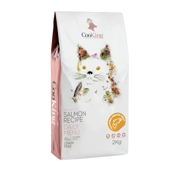 Cooking Salmón Gatos Adultos 8 KG