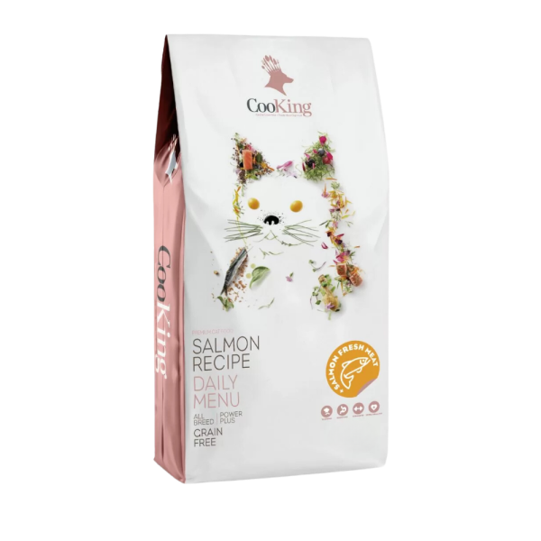 Cooking Salmón Gatos Adultos 2 KG