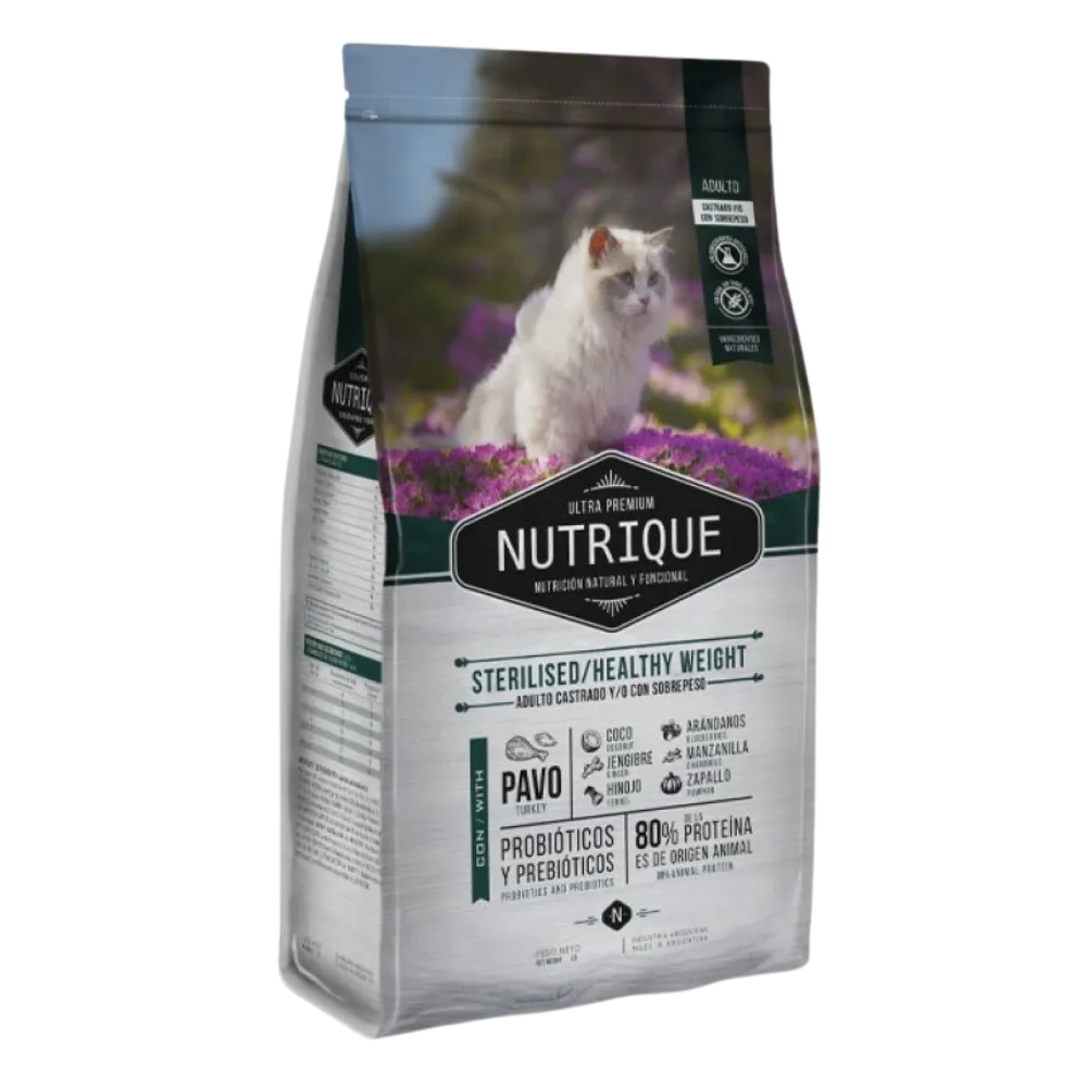 Nutrique Gato Adulto Esterilizado 2 KG