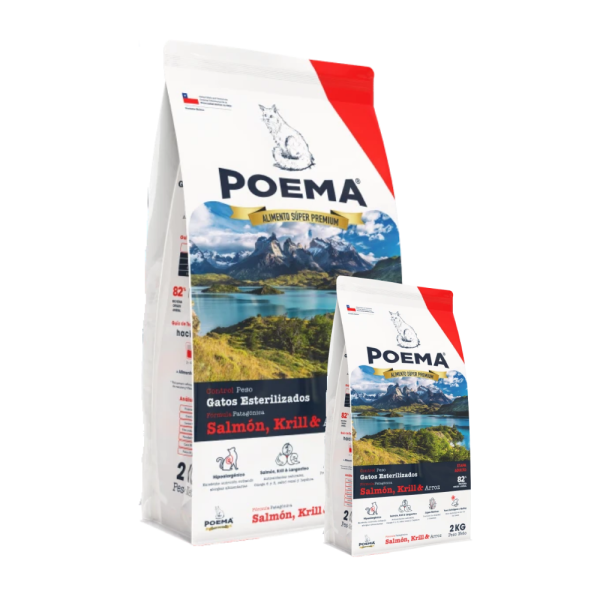 Poema Gato Peso Salmon & Arroz 2 KG