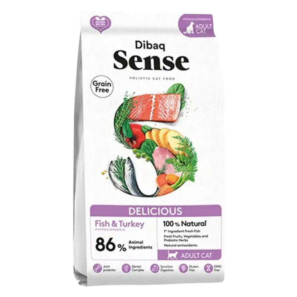 Sense Adulto Delicious Grain Free Pescado y Pavo GF 1.5 KG
