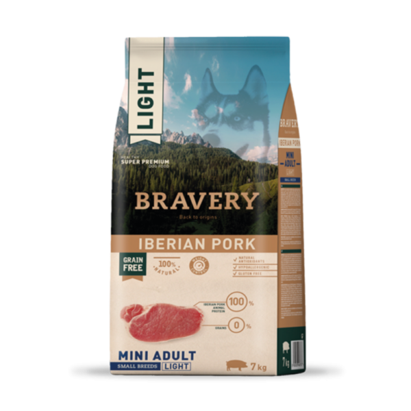 Bravery Cerdo Ibérico Light Adulto Raza Pequeña 7 KG