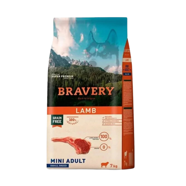 Bravery Cordero Adulto Raza Pequeña 7 KG
