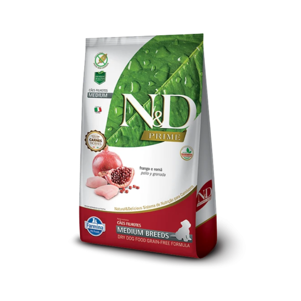N&D Prime Cachorro Razas Medianas 10.1 KG