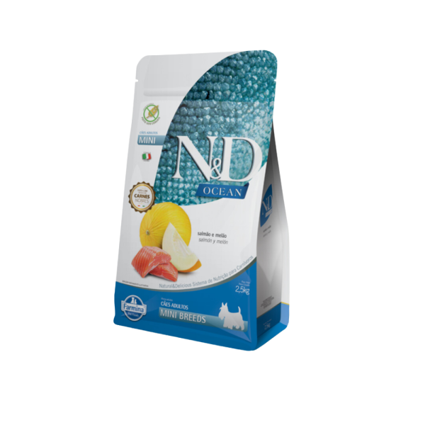 N&D Salmón Adulto Razas Pequeñas 2.5 KG
