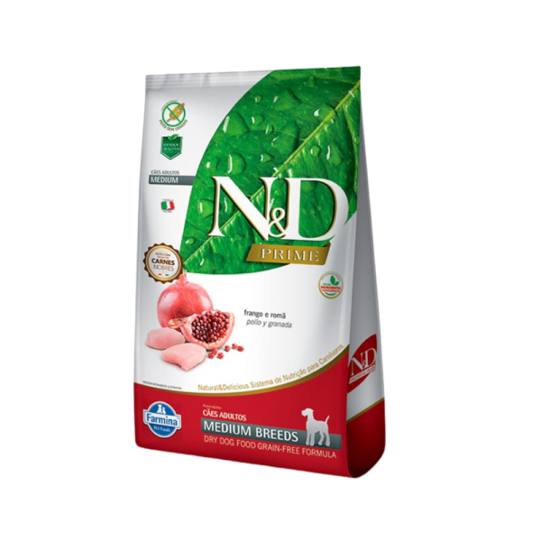 N&D Prime Adulto Razas Medianas 10.1 KG