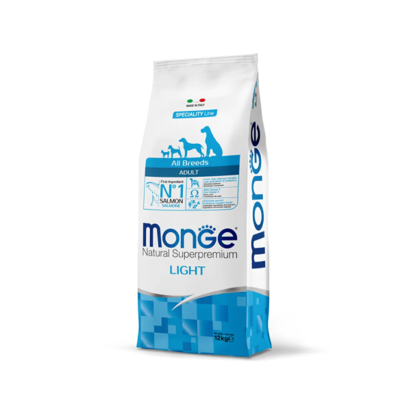 Monge Todas las Razas Salmon Light 12 KG