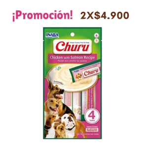 Churu Dog Pollo con Salmon 56 GR