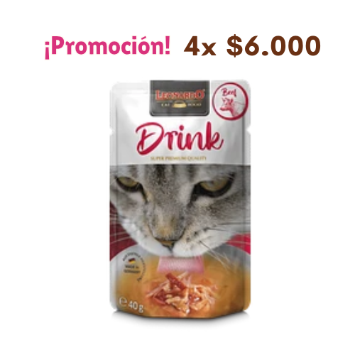 Sobre Leonardo DRINK Ternera 40g