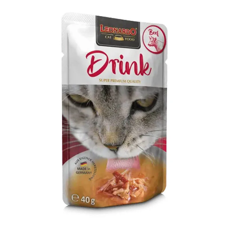 Sobre Leonardo DRINK Ternera 40g