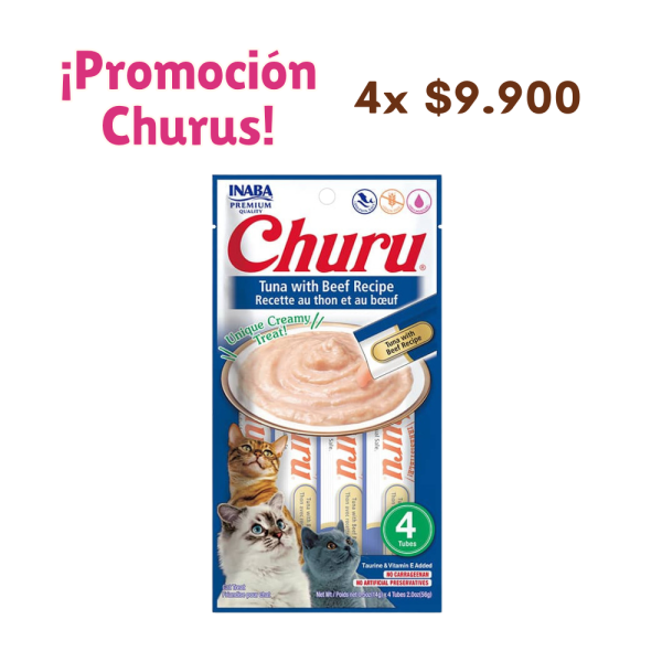 Churu Atun con Carne 56 GR