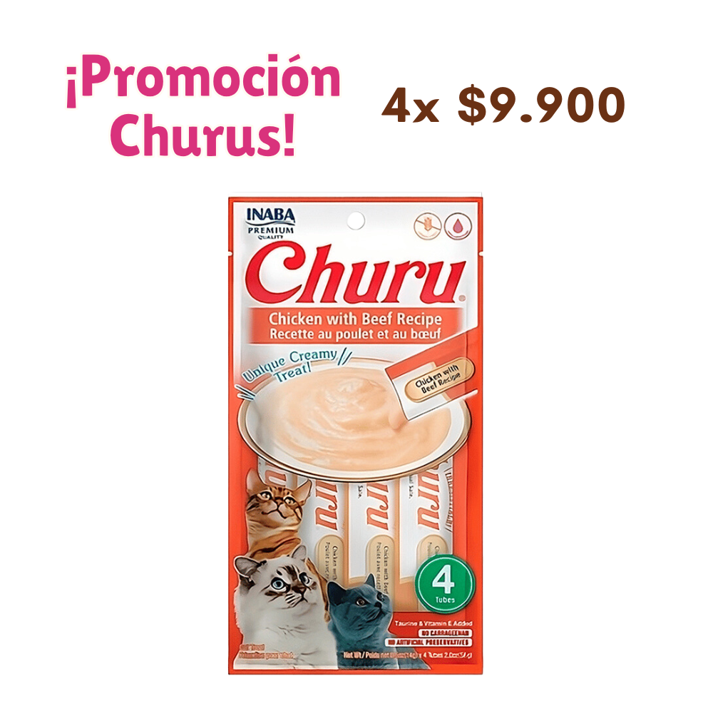 Churu Pollo con Carne 56 GR