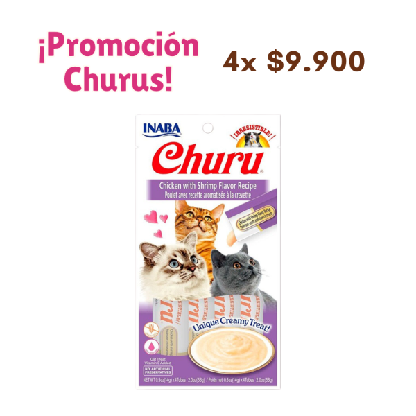 CHURU Pollo con Camaron 56 GR
