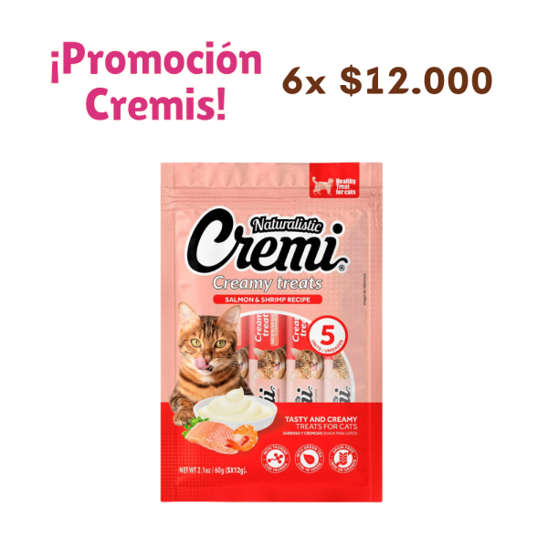 Cremi Salmon & Camaron 60 GR