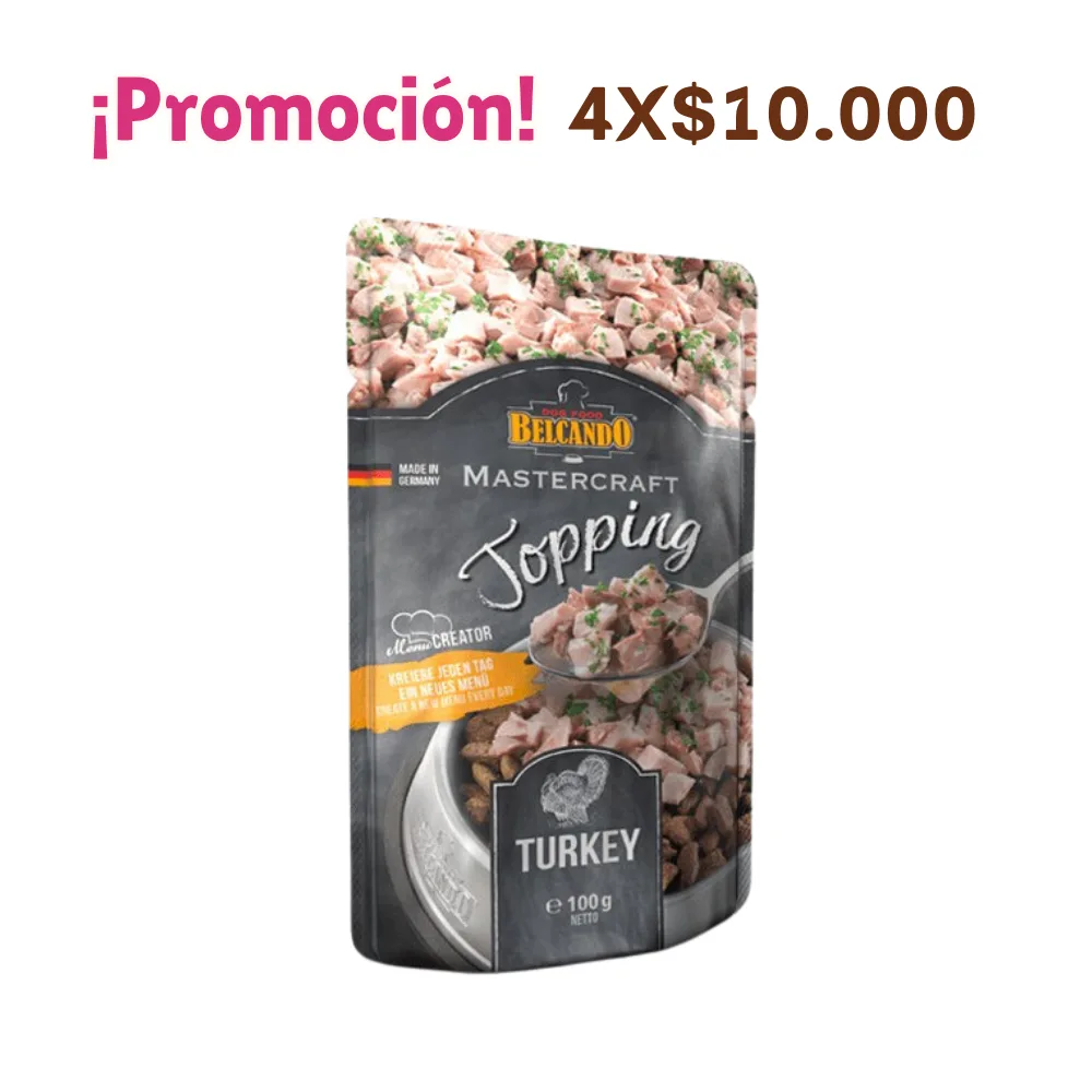 Belcando Mastercraft Topping Pavo Perejil 100 GR