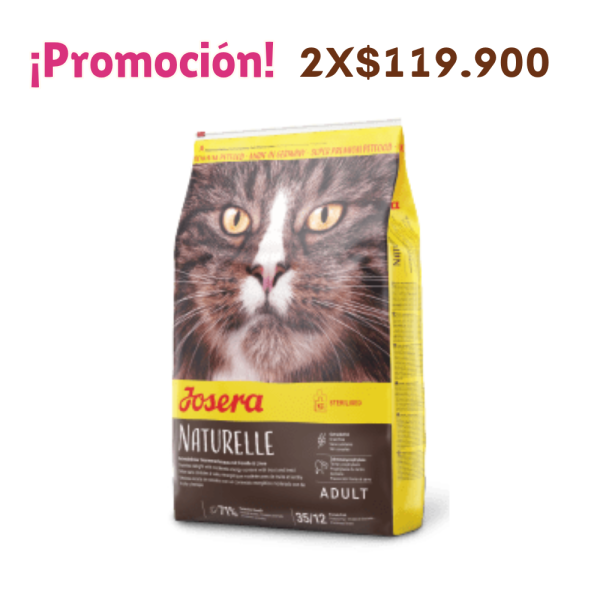 Josera Naturelle Gatos Adultos Esterilizados o Con Sobrepeso 10 KG