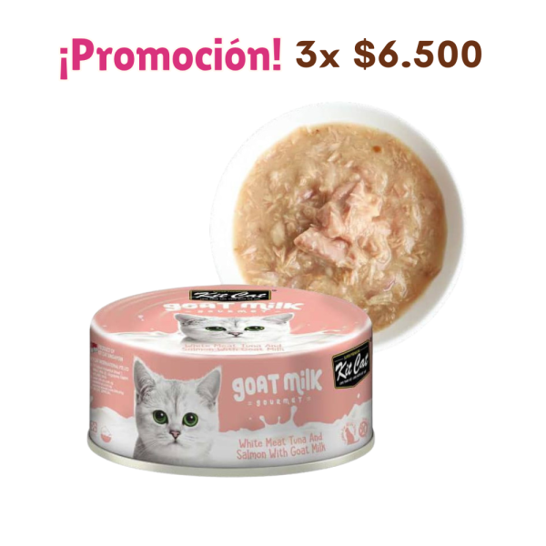 Kit Cat Leche de Cabra, Atun y Salmon