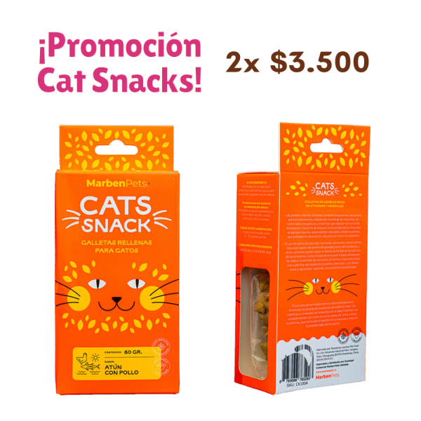 Marben Snack - Galleta rellena Atun con Pollo