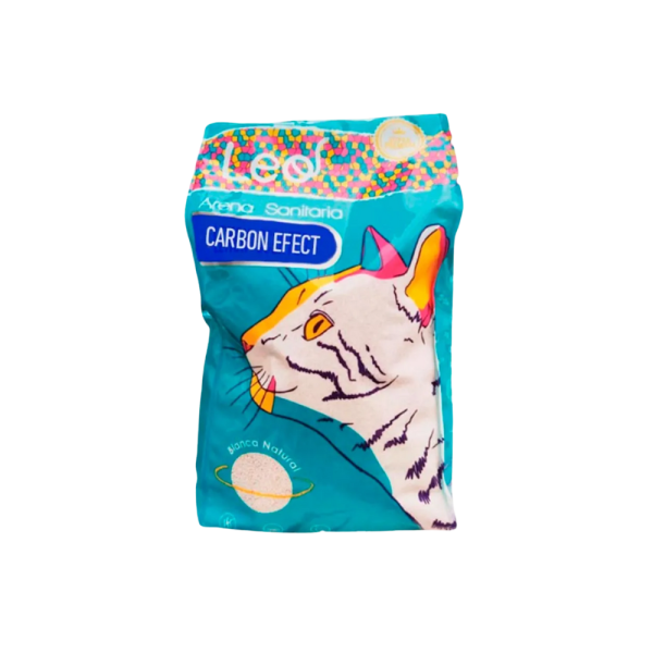 Arena  Leo  Blanca con  Carbon Activado 17KG