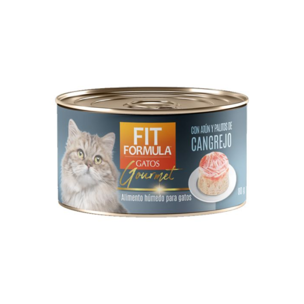 Fit Lata Gourmet Gato Cangrejo Patitas 80 gr
