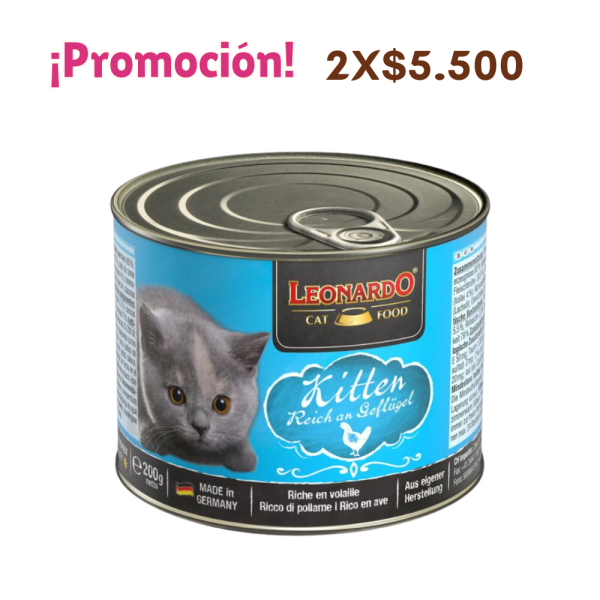 Leonardo Latas Quality Kitten 200 gr
