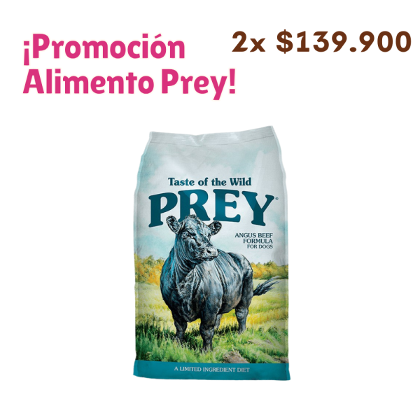 Taste of the Wild PREY Angus Beef Todas las etapas de vida 11,36 kg