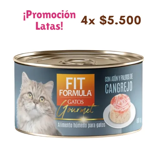 Fit Gourment Atún y Cangrejo 80 gr