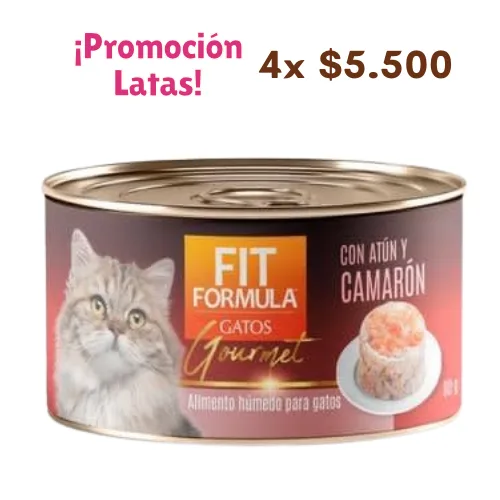 Fit Gourmet Atún y Camarón 80gr