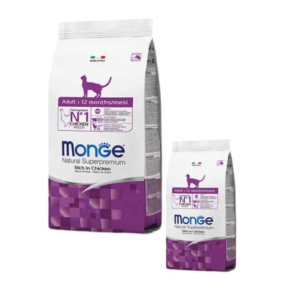 Monge Gato Adulto Pollo 10 KG + 1,5 KG