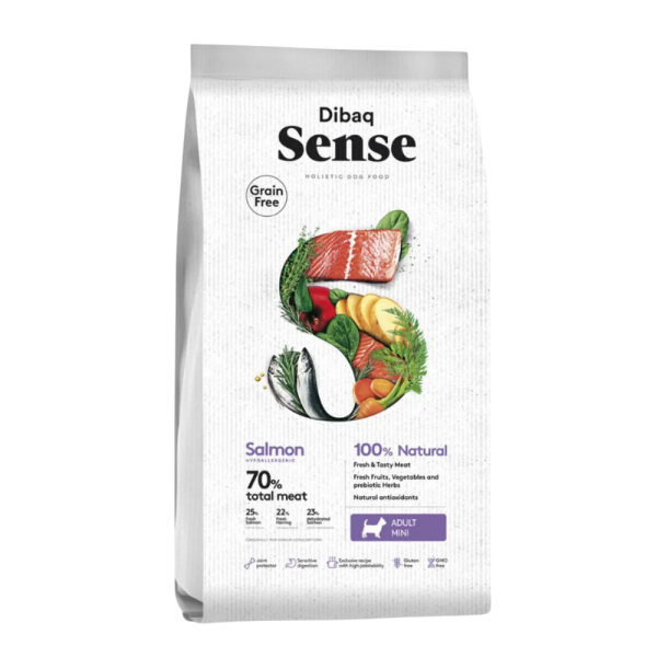 Sense Adulto Salmon Raza Pequeña Libre de Granos 2 kg
