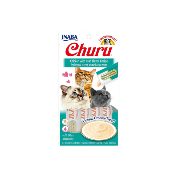 CHURU Pollo con Cangrejo 56 GR