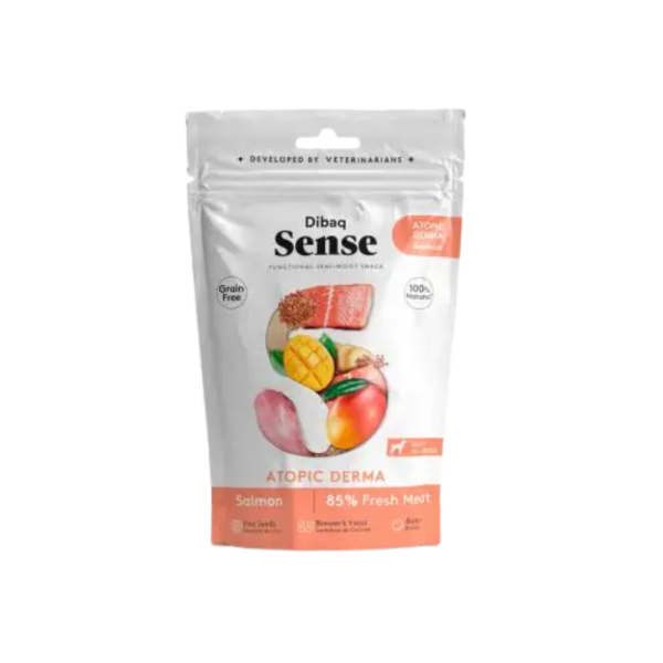 Sense Snack Dog Atopic Derma Salmon 100 gr