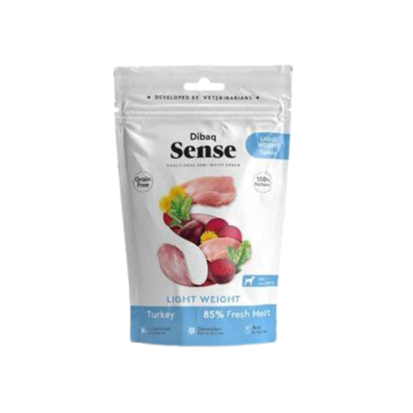 Sense Snack Dog Light Weight Turkey 100 gr