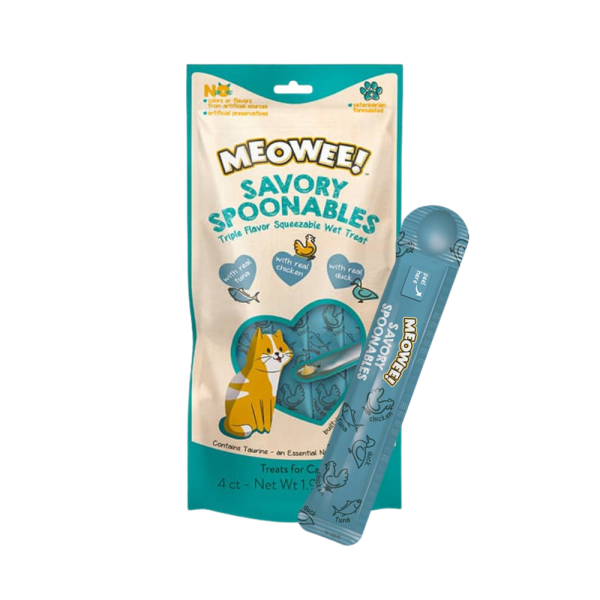 Meowee! Snack Saludable Atún, Pollo y Pato 56GR