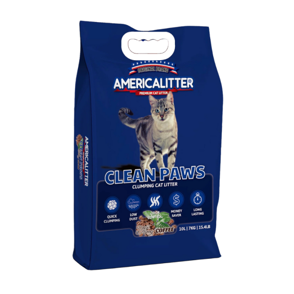 Arena AmericaLitter Clean Paws Sin Aroma 15 KG