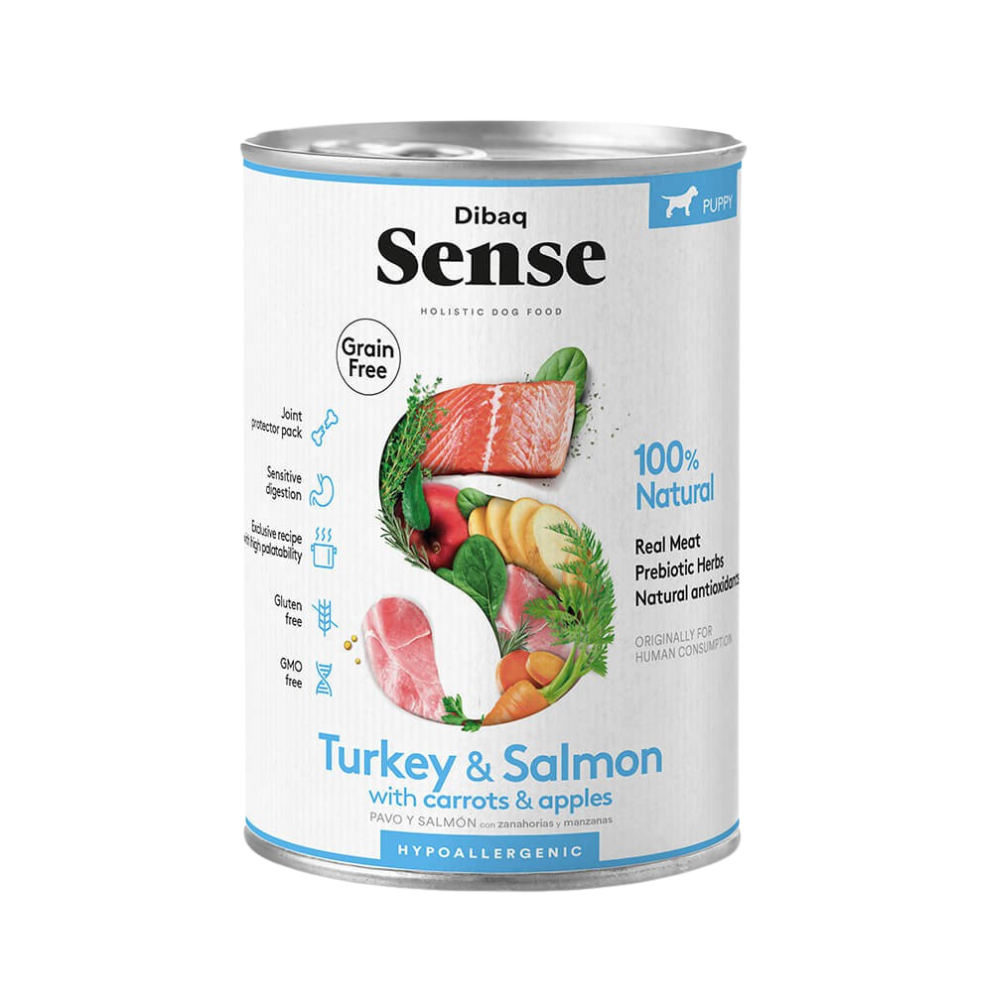 Sense Cachorro Pavo y Salmón 380 gr