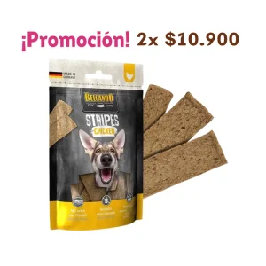 BELCANDO Snack Stripes Pollo 90 GRS