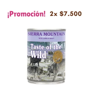 Taste of the Wild Lata  Sierra Mountain Cordero 390 GR