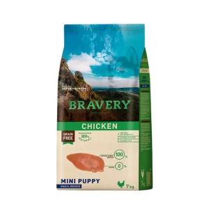 Bravery Pollo Mini Puppy Razas Pequeñas 7 KG