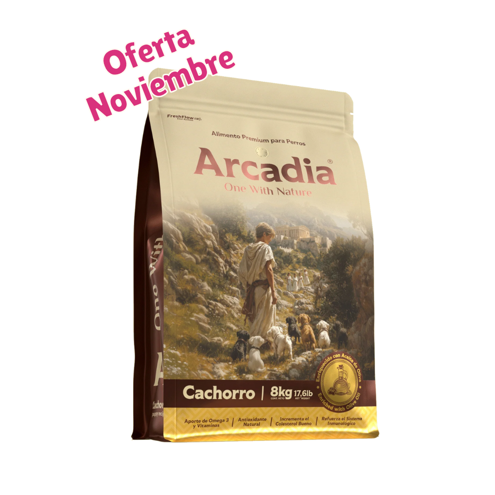Arcadia Cachorro 8 kg